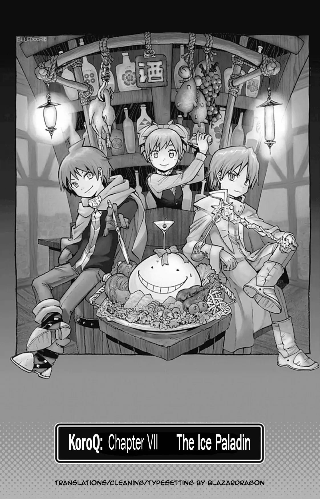 Ansatsu Kyoushitsu Spin-off Koro-sense Q! Chapter 7 page 1 - Chapter 7: The Ice Paladin