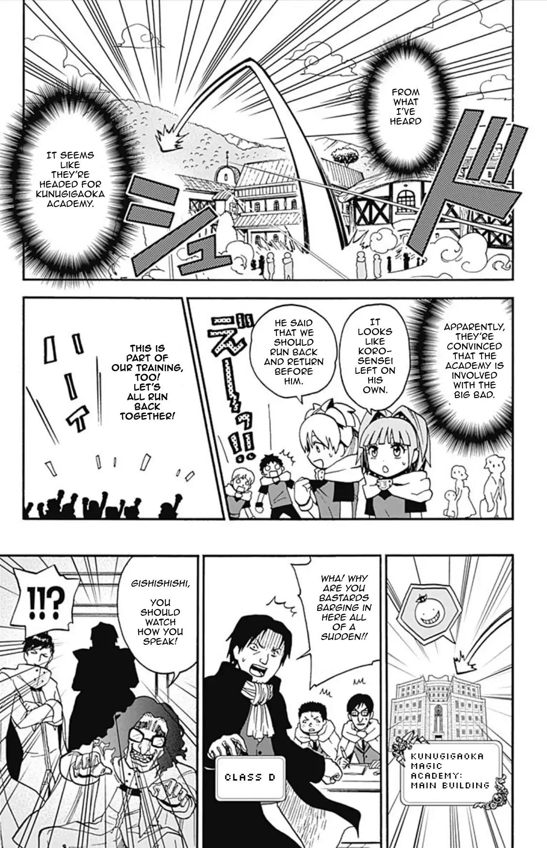Ansatsu Kyoushitsu Spin-off Koro-sense Q! Chapter 7 page 10 - Chapter 7: The Ice Paladin