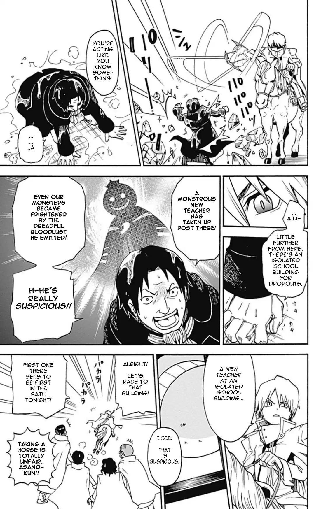 Ansatsu Kyoushitsu Spin-off Koro-sense Q! Chapter 7 page 14 - Chapter 7: The Ice Paladin