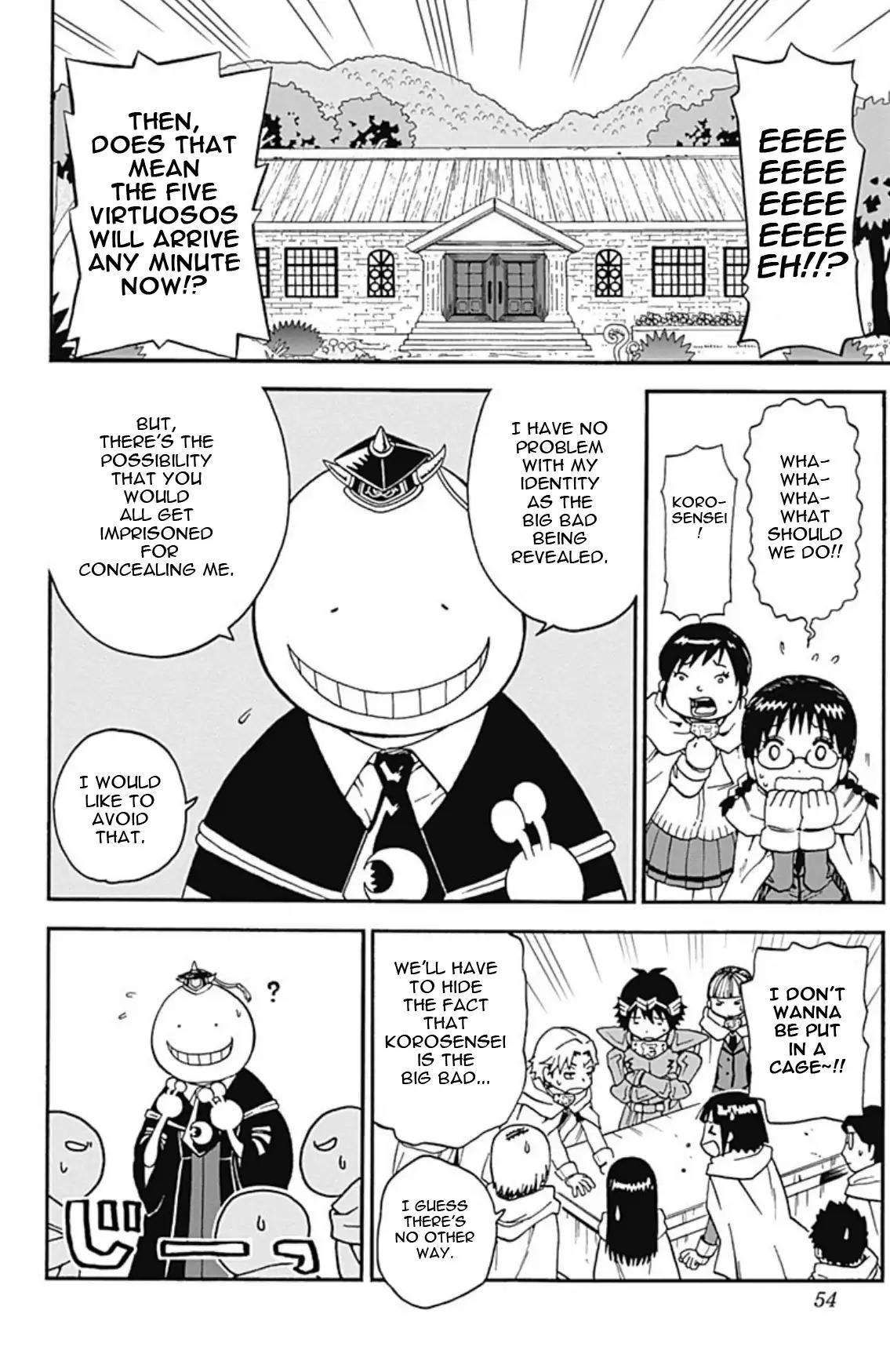 Ansatsu Kyoushitsu Spin-off Koro-sense Q! Chapter 7 page 15 - Chapter 7: The Ice Paladin
