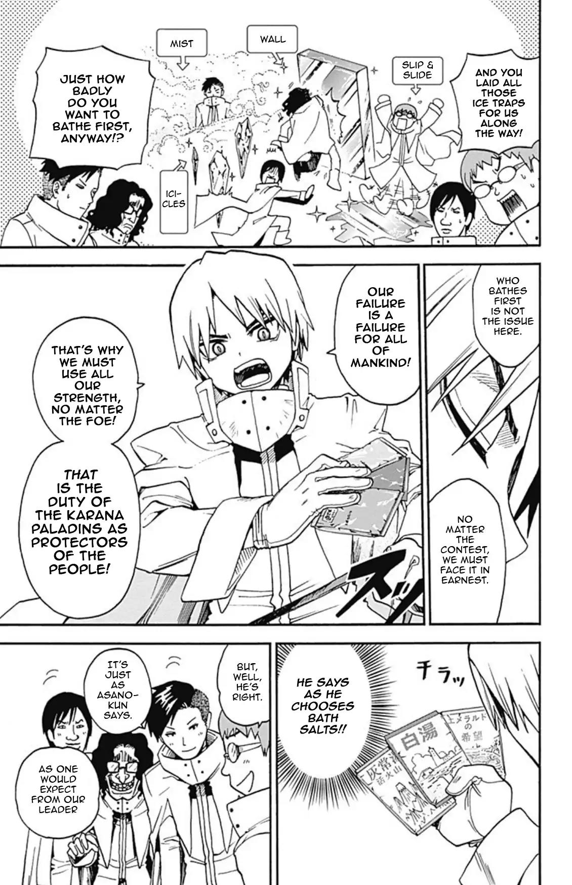 Ansatsu Kyoushitsu Spin-off Koro-sense Q! Chapter 7 page 18 - Chapter 7: The Ice Paladin