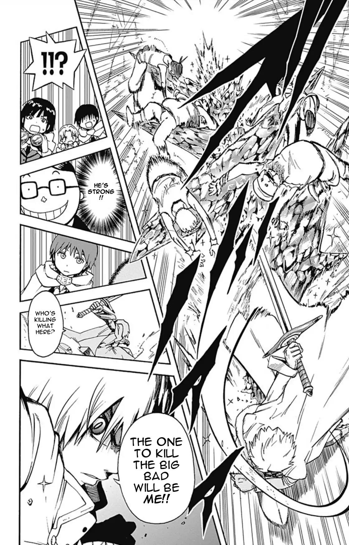 Ansatsu Kyoushitsu Spin-off Koro-sense Q! Chapter 7 page 21 - Chapter 7: The Ice Paladin