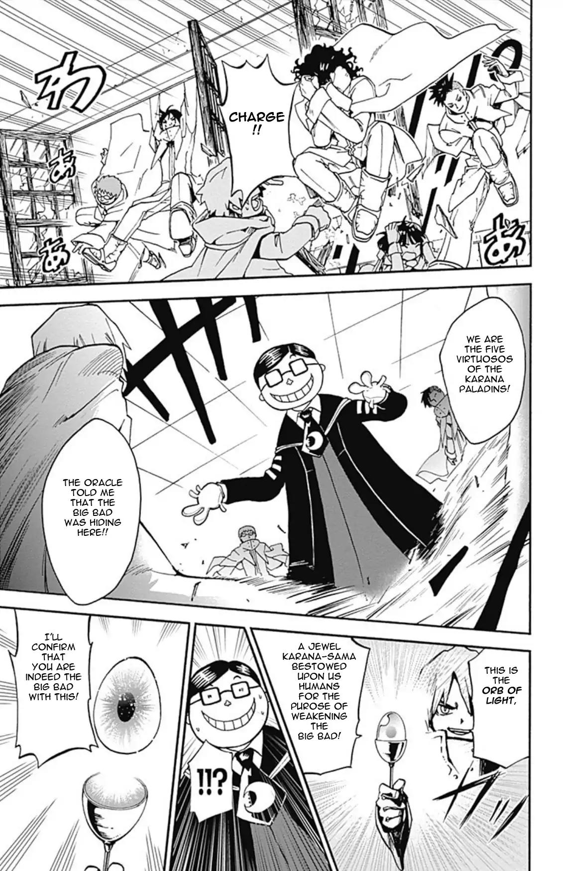 Ansatsu Kyoushitsu Spin-off Koro-sense Q! Chapter 7 page 22 - Chapter 7: The Ice Paladin