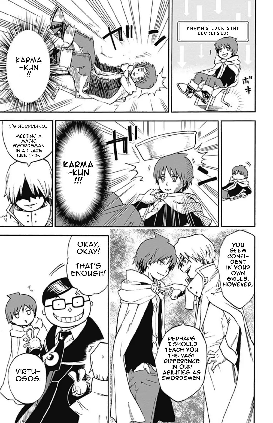 Ansatsu Kyoushitsu Spin-off Koro-sense Q! Chapter 7 page 26 - Chapter 7: The Ice Paladin