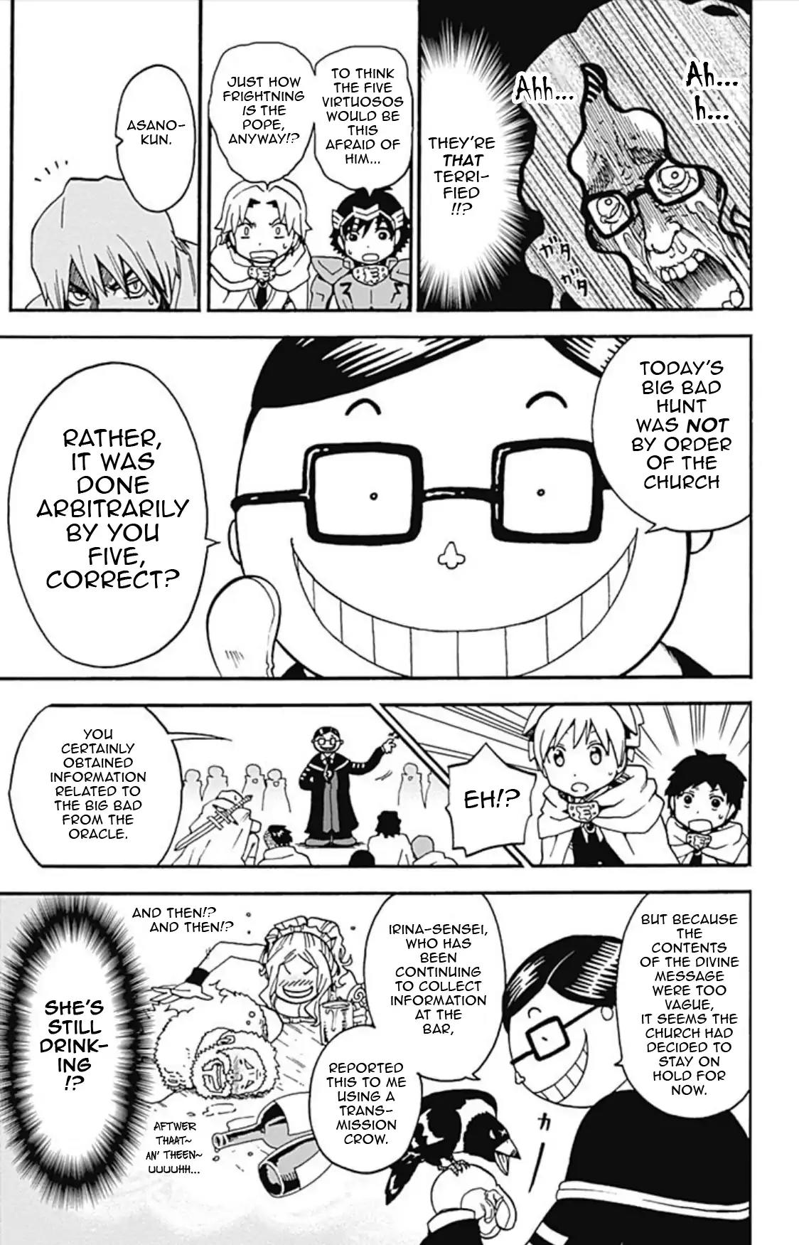 Ansatsu Kyoushitsu Spin-off Koro-sense Q! Chapter 7 page 28 - Chapter 7: The Ice Paladin