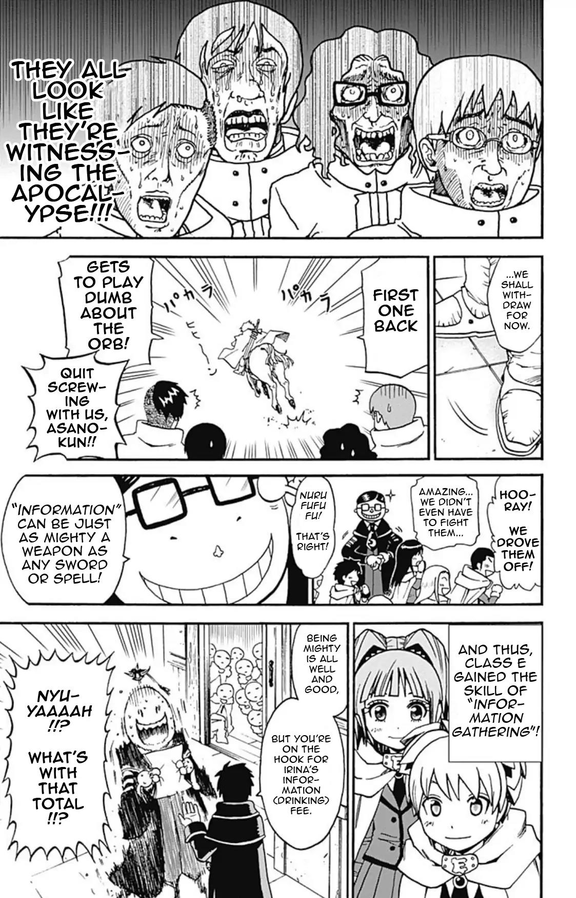 Ansatsu Kyoushitsu Spin-off Koro-sense Q! Chapter 7 page 30 - Chapter 7: The Ice Paladin