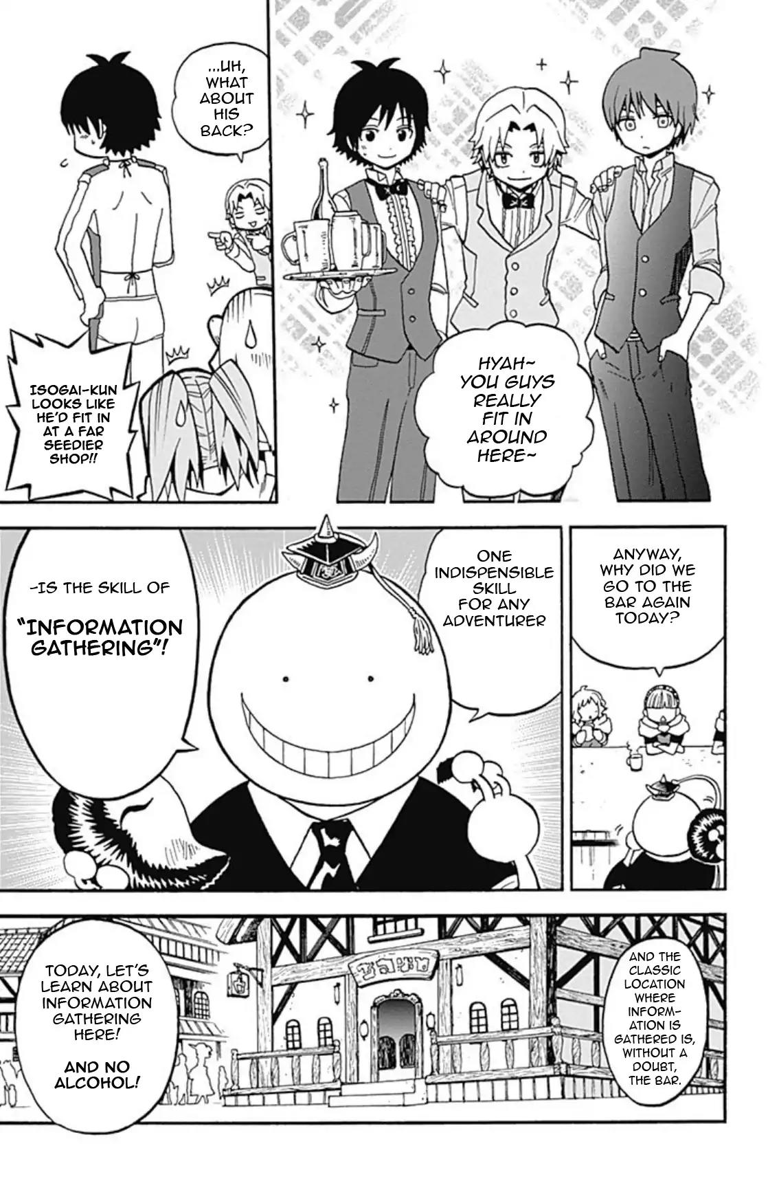 Ansatsu Kyoushitsu Spin-off Koro-sense Q! Chapter 7 page 4 - Chapter 7: The Ice Paladin