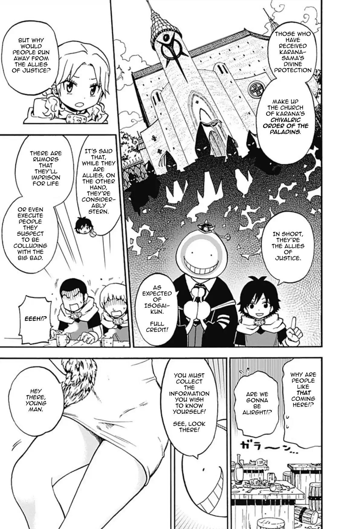 Ansatsu Kyoushitsu Spin-off Koro-sense Q! Chapter 7 page 6 - Chapter 7: The Ice Paladin