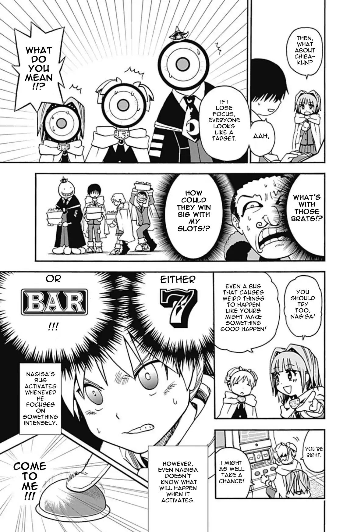 Ansatsu Kyoushitsu Spin-off Koro-sense Q! Chapter 8 page 10 - Chapter 8: Lobos Casino