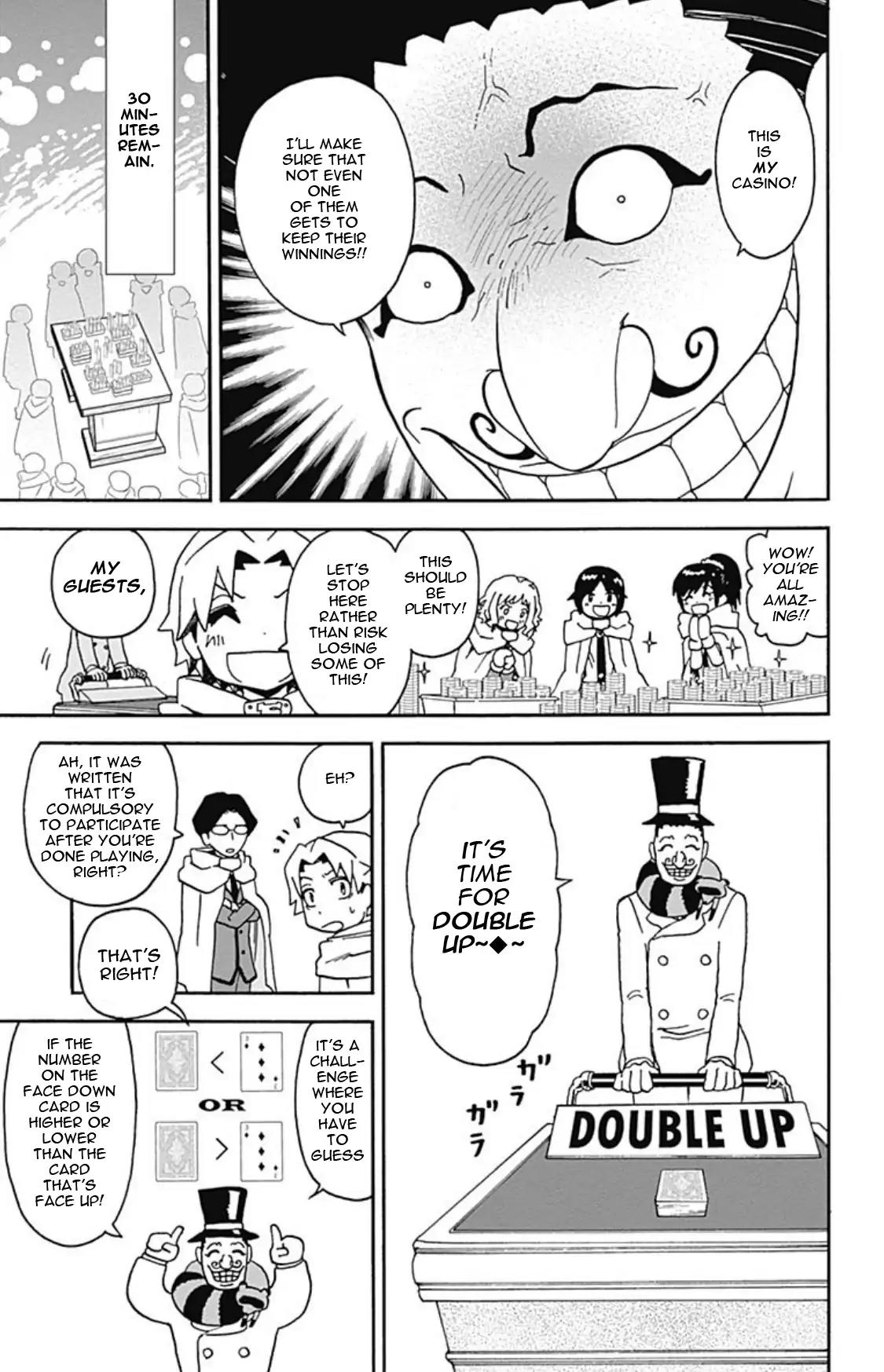 Ansatsu Kyoushitsu Spin-off Koro-sense Q! Chapter 8 page 14 - Chapter 8: Lobos Casino