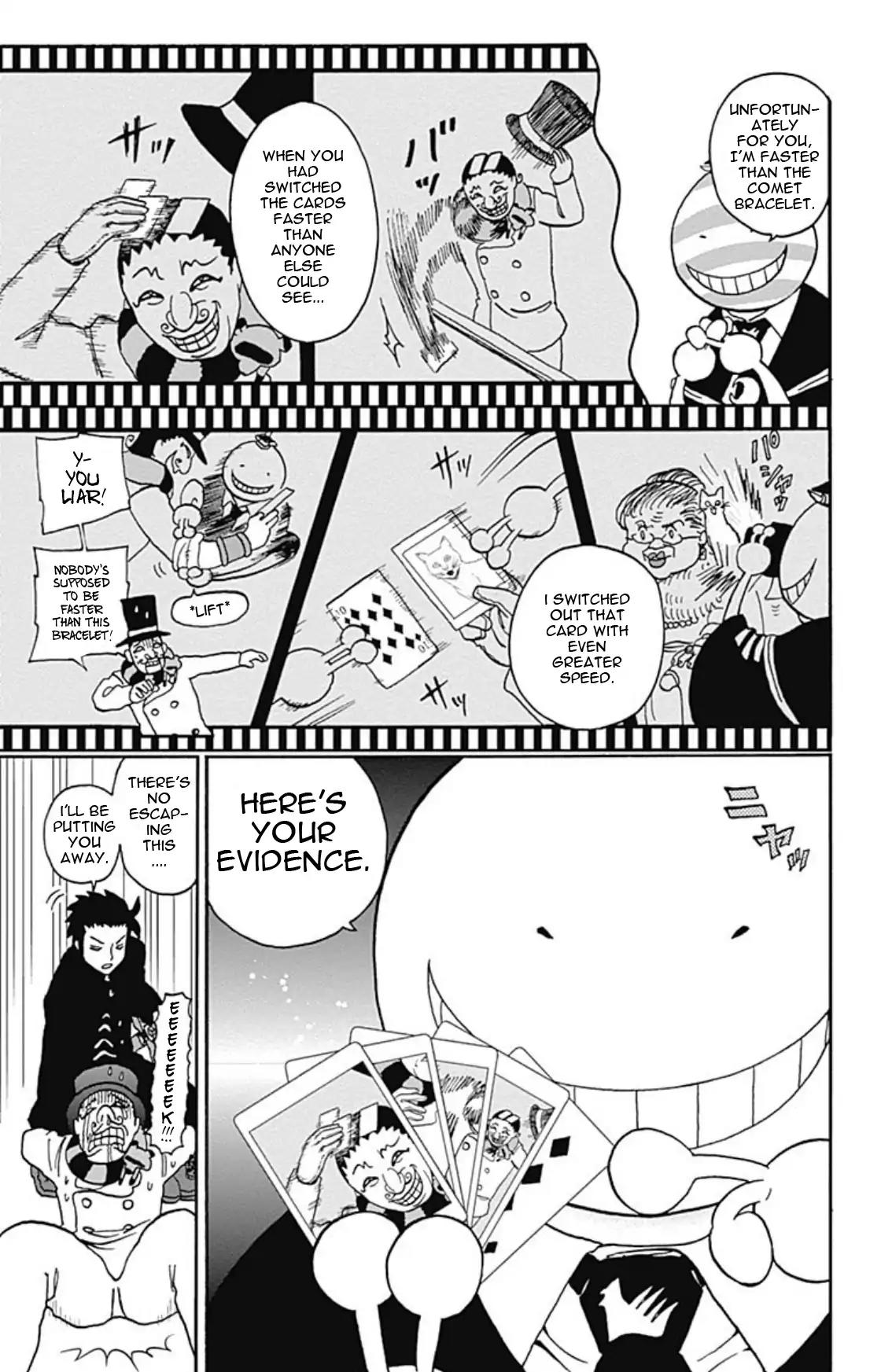 Ansatsu Kyoushitsu Spin-off Koro-sense Q! Chapter 8 page 18 - Chapter 8: Lobos Casino