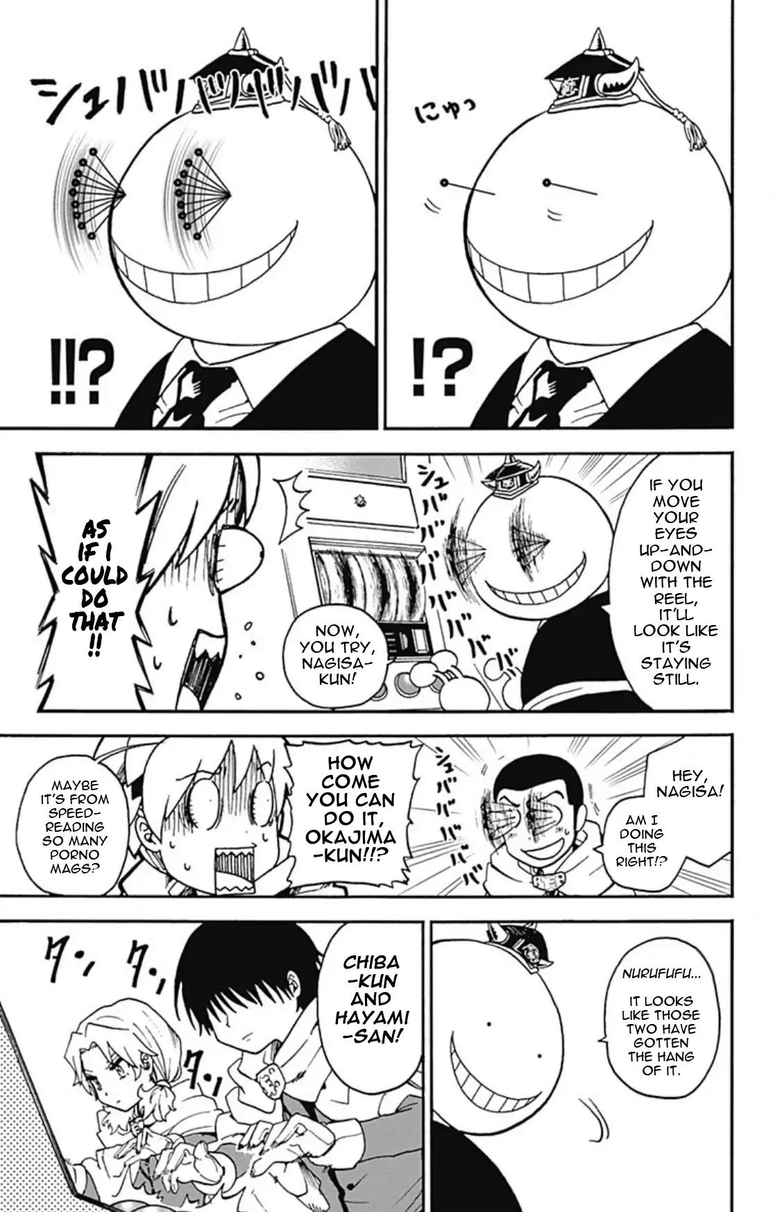 Ansatsu Kyoushitsu Spin-off Koro-sense Q! Chapter 8 page 8 - Chapter 8: Lobos Casino