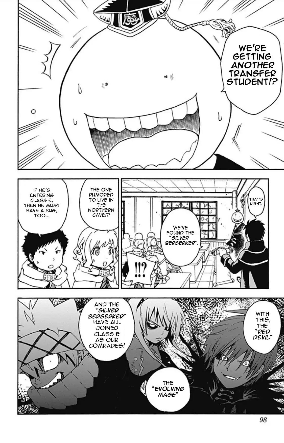 Ansatsu Kyoushitsu Spin-off Koro-sense Q! Chapter 9 page 10 - Chapter 9: The Silver Berserker