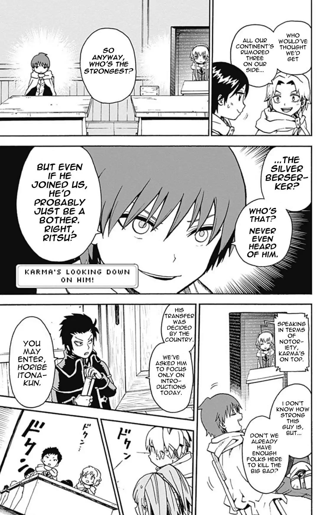 Ansatsu Kyoushitsu Spin-off Koro-sense Q! Chapter 9 page 11 - Chapter 9: The Silver Berserker