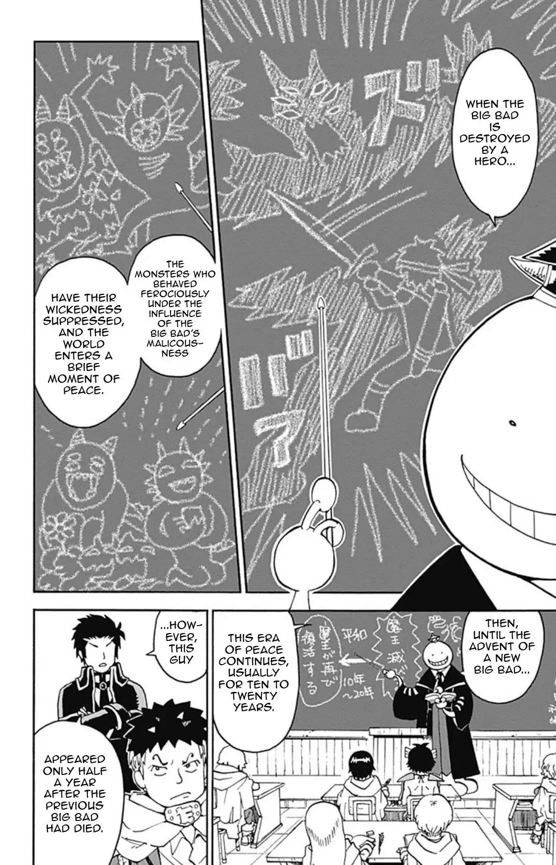 Ansatsu Kyoushitsu Spin-off Koro-sense Q! Chapter 9 page 2 - Chapter 9: The Silver Berserker