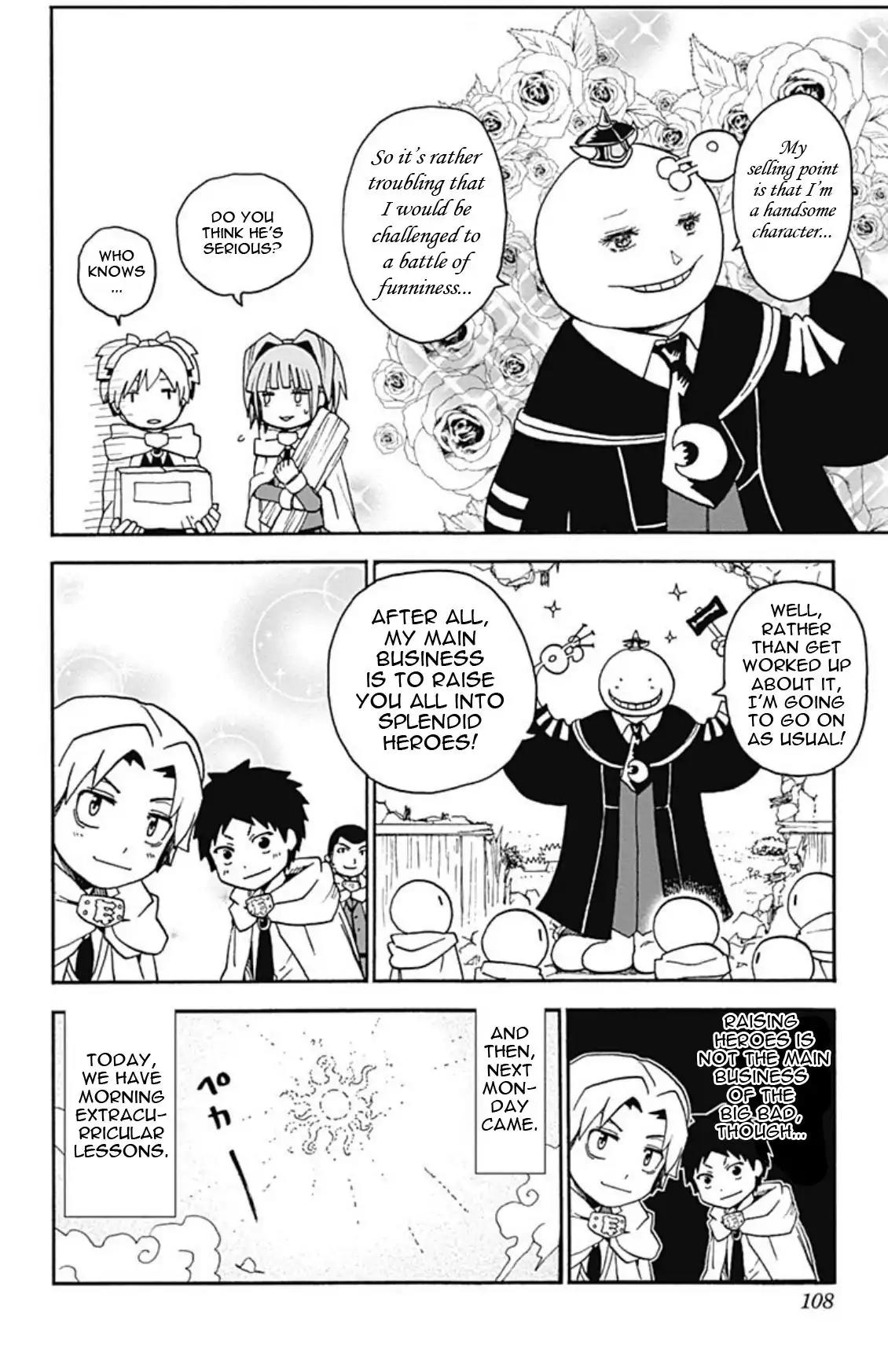 Ansatsu Kyoushitsu Spin-off Koro-sense Q! Chapter 9 page 20 - Chapter 9: The Silver Berserker