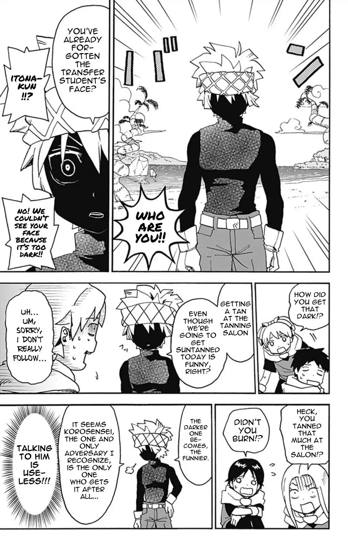 Ansatsu Kyoushitsu Spin-off Koro-sense Q! Chapter 9 page 23 - Chapter 9: The Silver Berserker