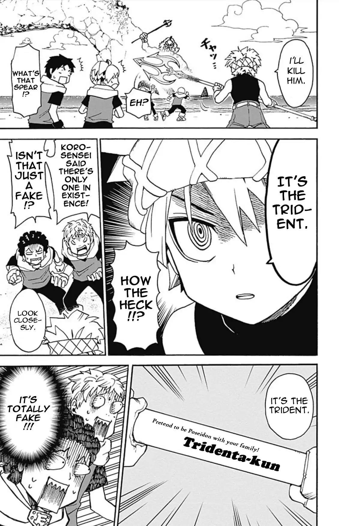 Ansatsu Kyoushitsu Spin-off Koro-sense Q! Chapter 9 page 27 - Chapter 9: The Silver Berserker