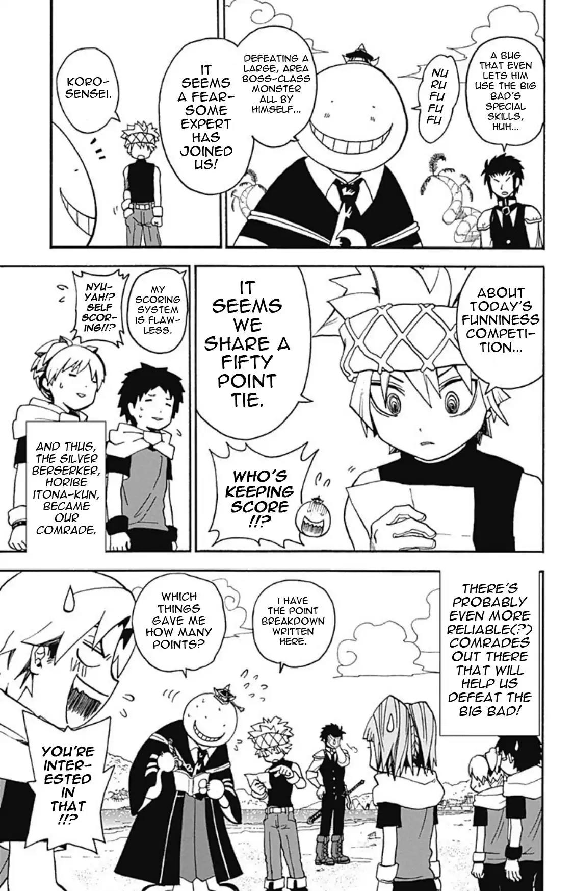 Ansatsu Kyoushitsu Spin-off Koro-sense Q! Chapter 9 page 31 - Chapter 9: The Silver Berserker