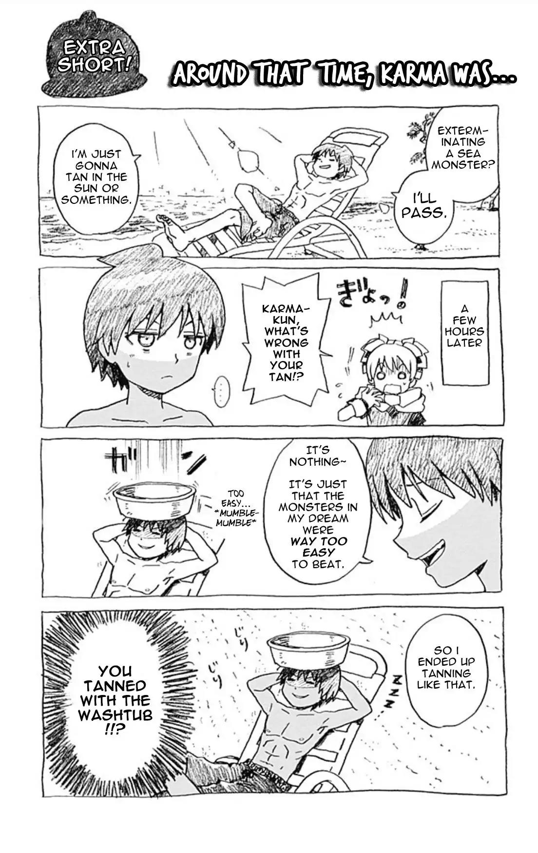 Ansatsu Kyoushitsu Spin-off Koro-sense Q! Chapter 9 page 32 - Chapter 9: The Silver Berserker