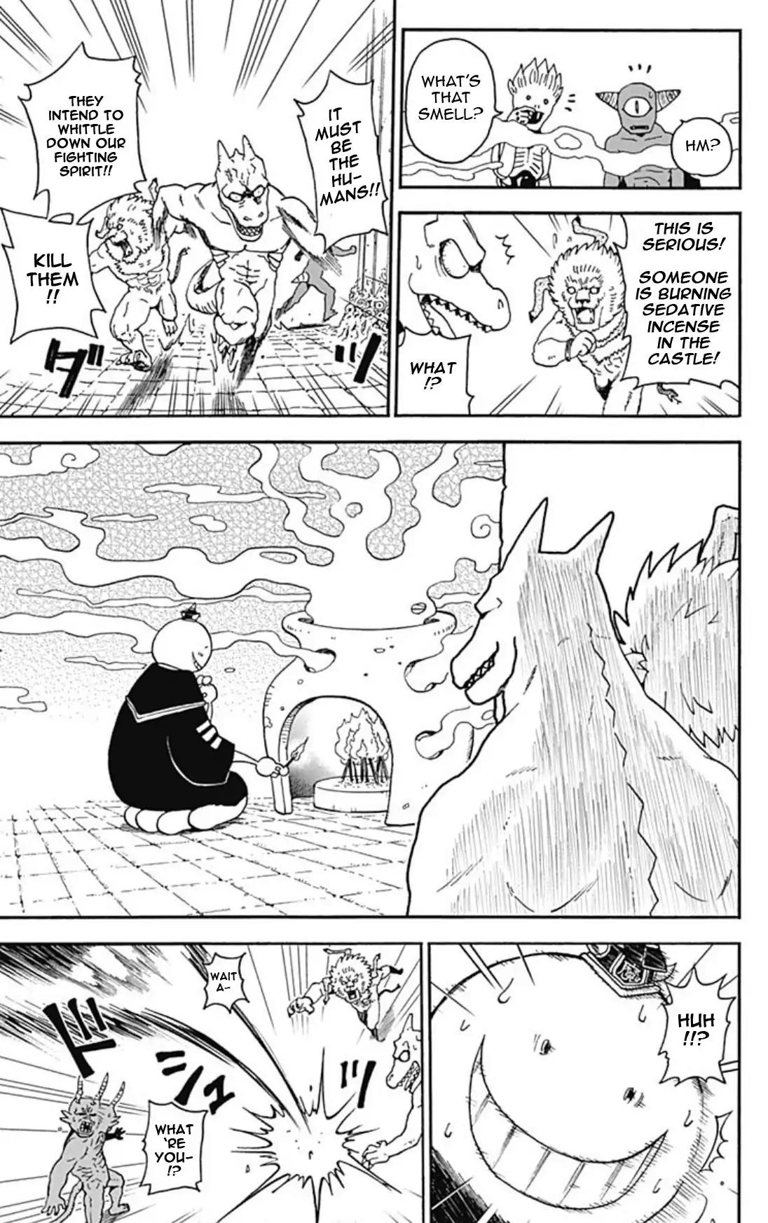 Ansatsu Kyoushitsu Spin-off Koro-sense Q! Chapter 9 page 7 - Chapter 9: The Silver Berserker