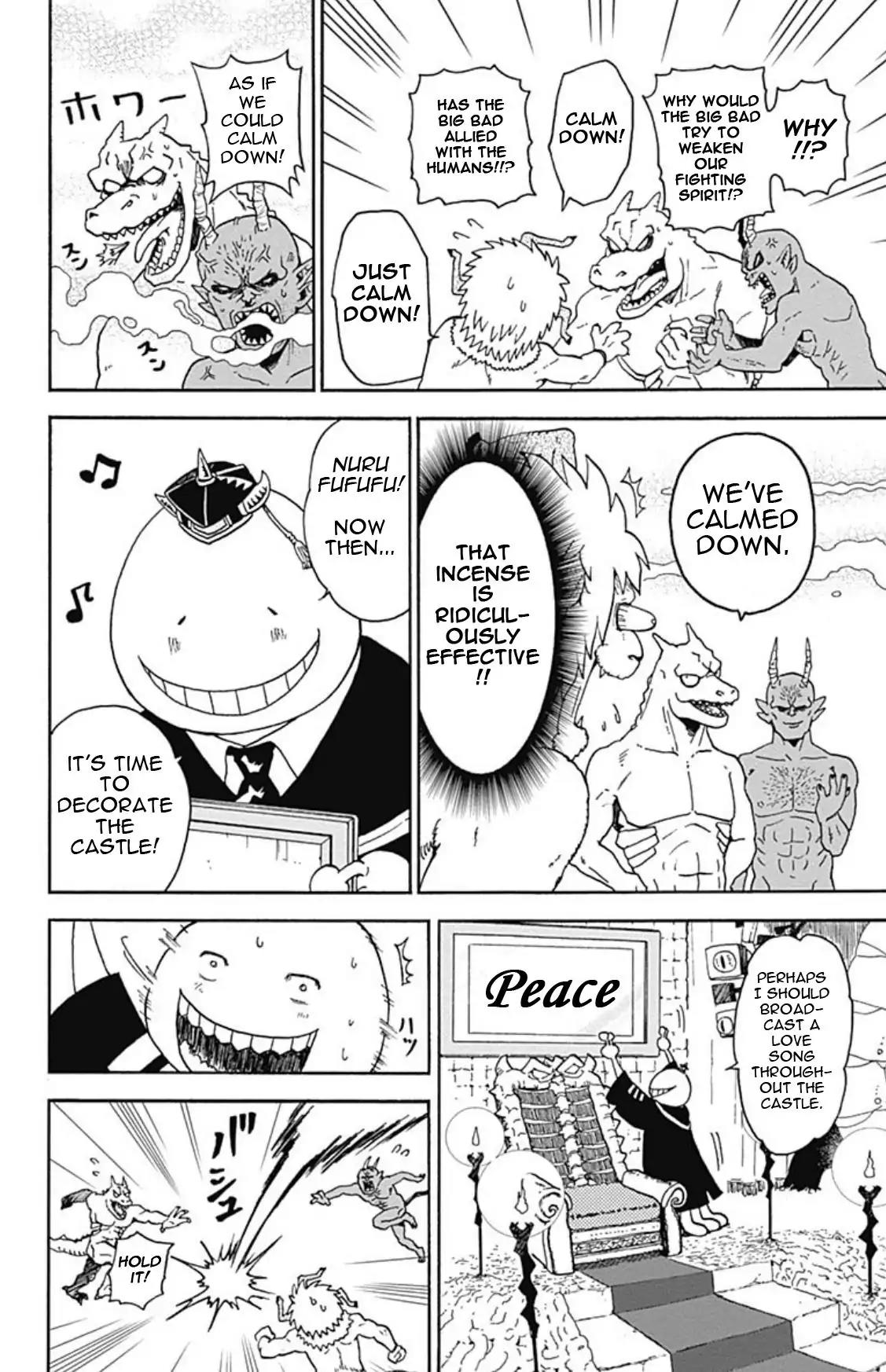 Ansatsu Kyoushitsu Spin-off Koro-sense Q! Chapter 9 page 8 - Chapter 9: The Silver Berserker
