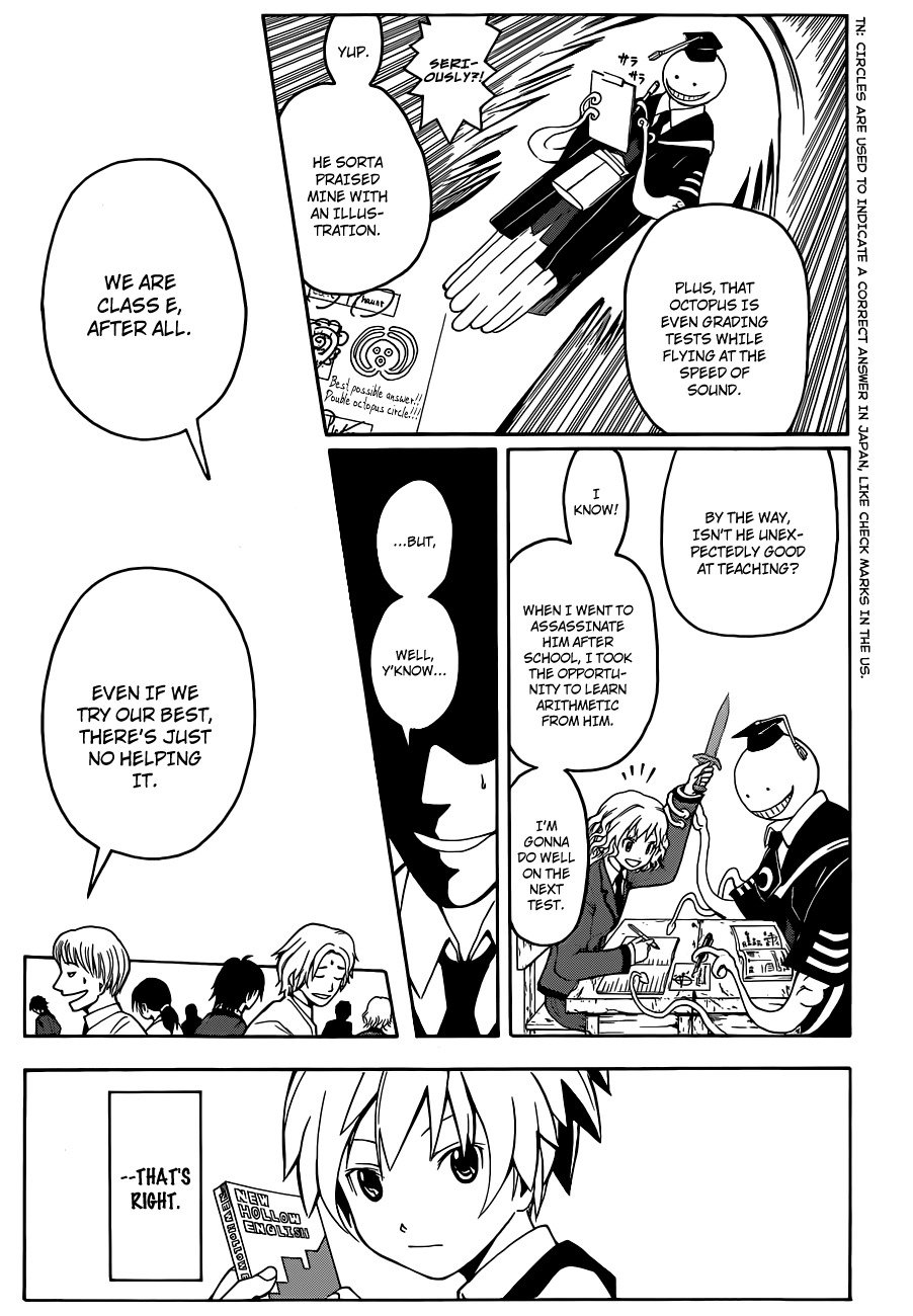 Ansatsu Kyoushitsu Chapter 1 page 21 - Chapter 1 : Assassination Time.