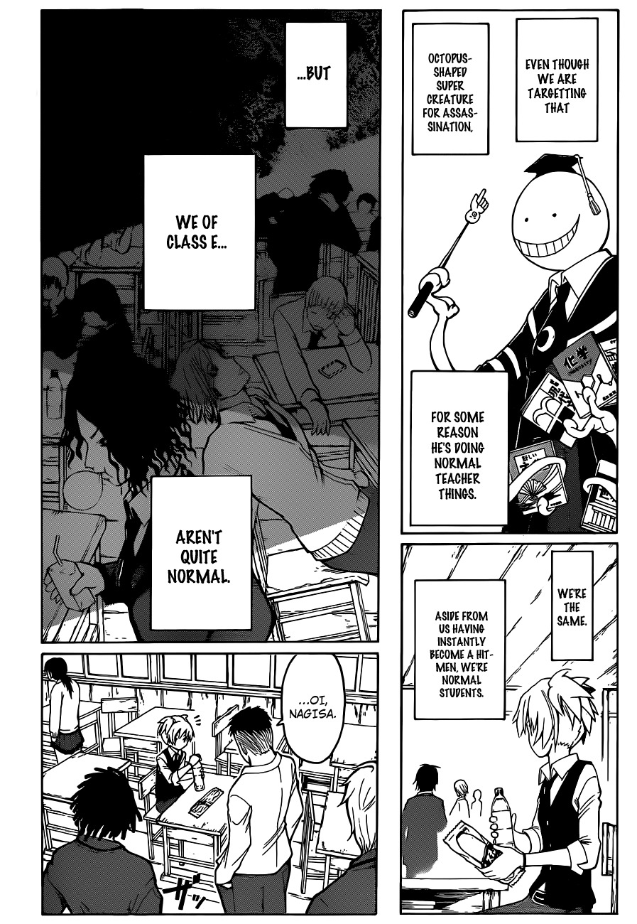 Ansatsu Kyoushitsu Chapter 1 page 22 - Chapter 1 : Assassination Time.