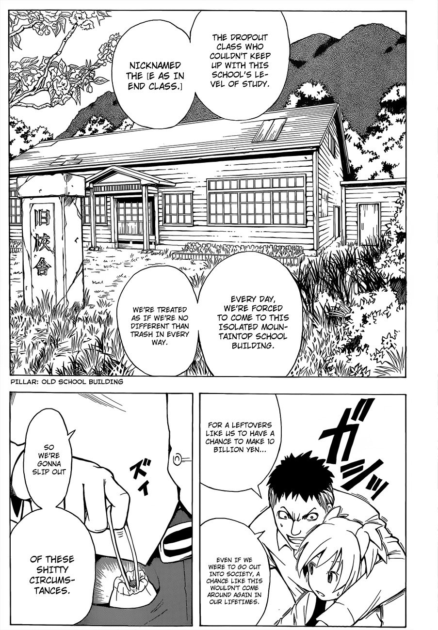 Ansatsu Kyoushitsu Chapter 1 page 25 - Chapter 1 : Assassination Time.