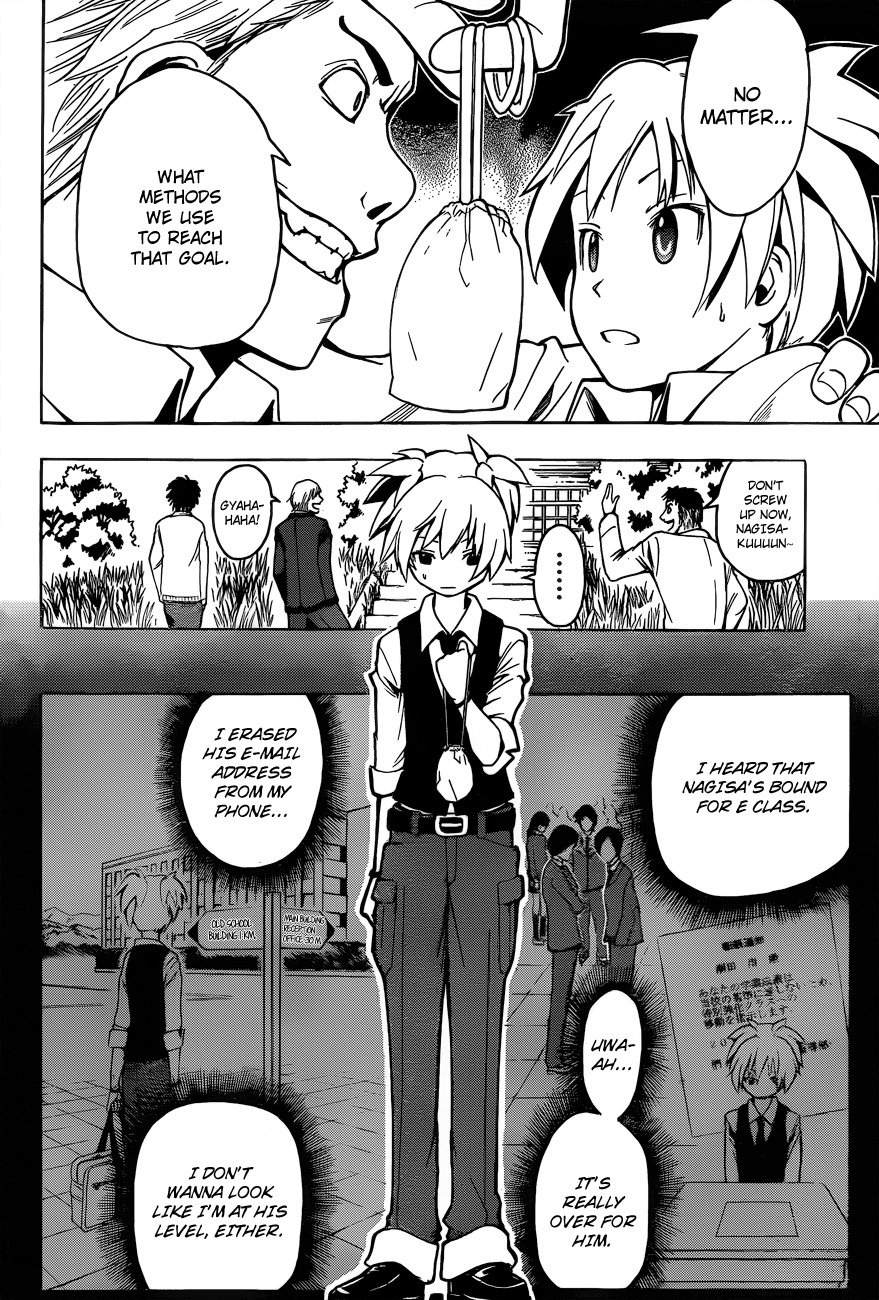 Ansatsu Kyoushitsu Chapter 1 page 26 - Chapter 1 : Assassination Time.