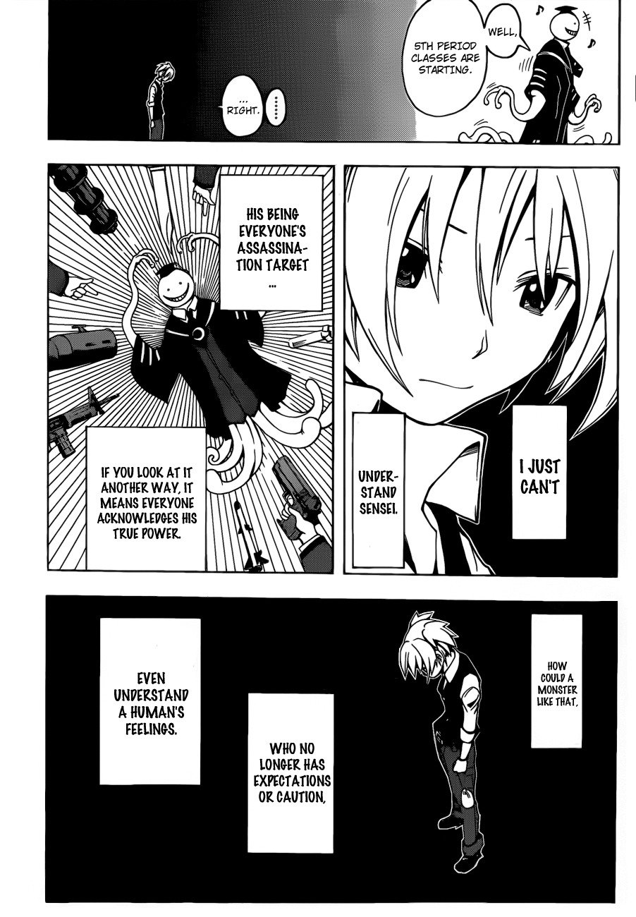 Ansatsu Kyoushitsu Chapter 1 page 28 - Chapter 1 : Assassination Time.