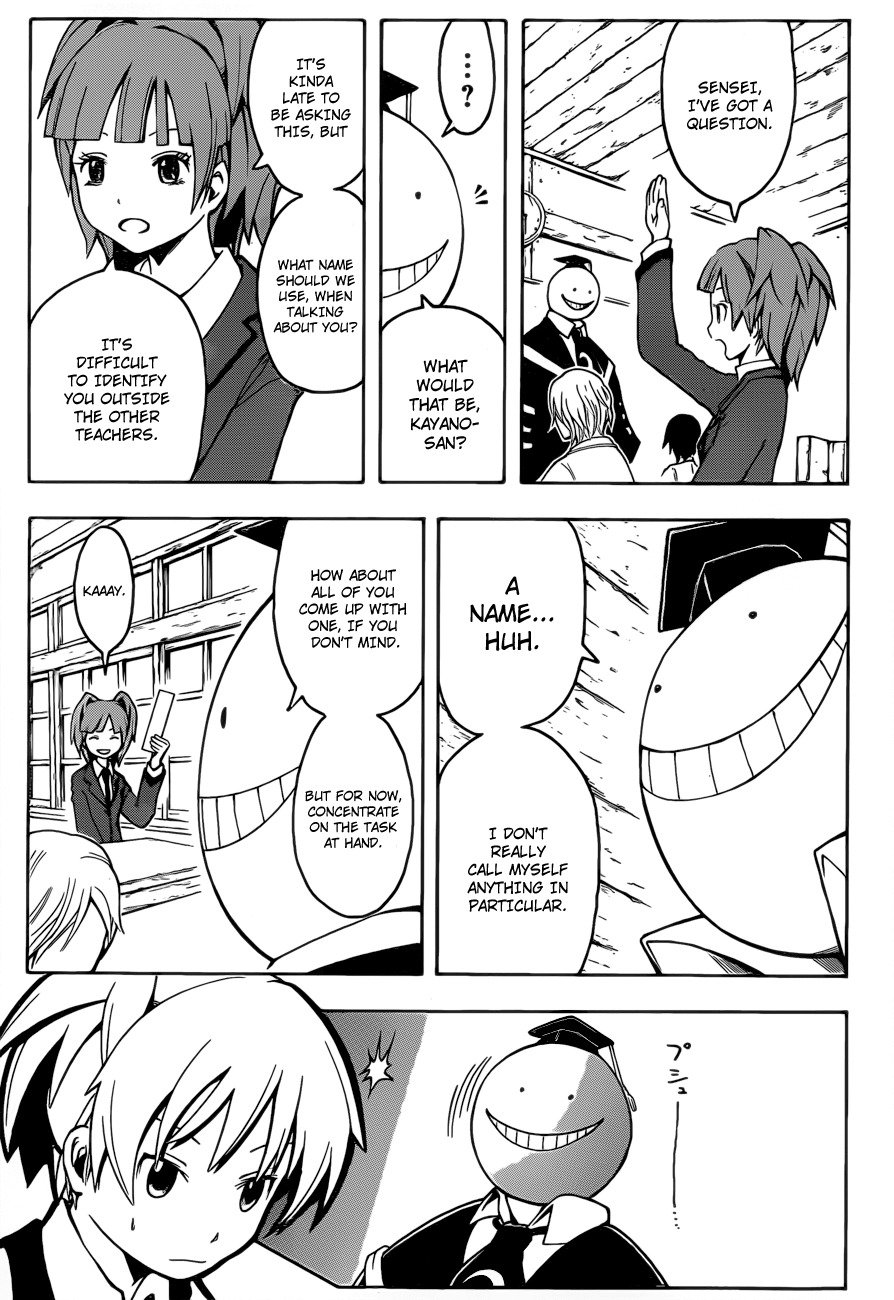 Ansatsu Kyoushitsu Chapter 1 page 31 - Chapter 1 : Assassination Time.