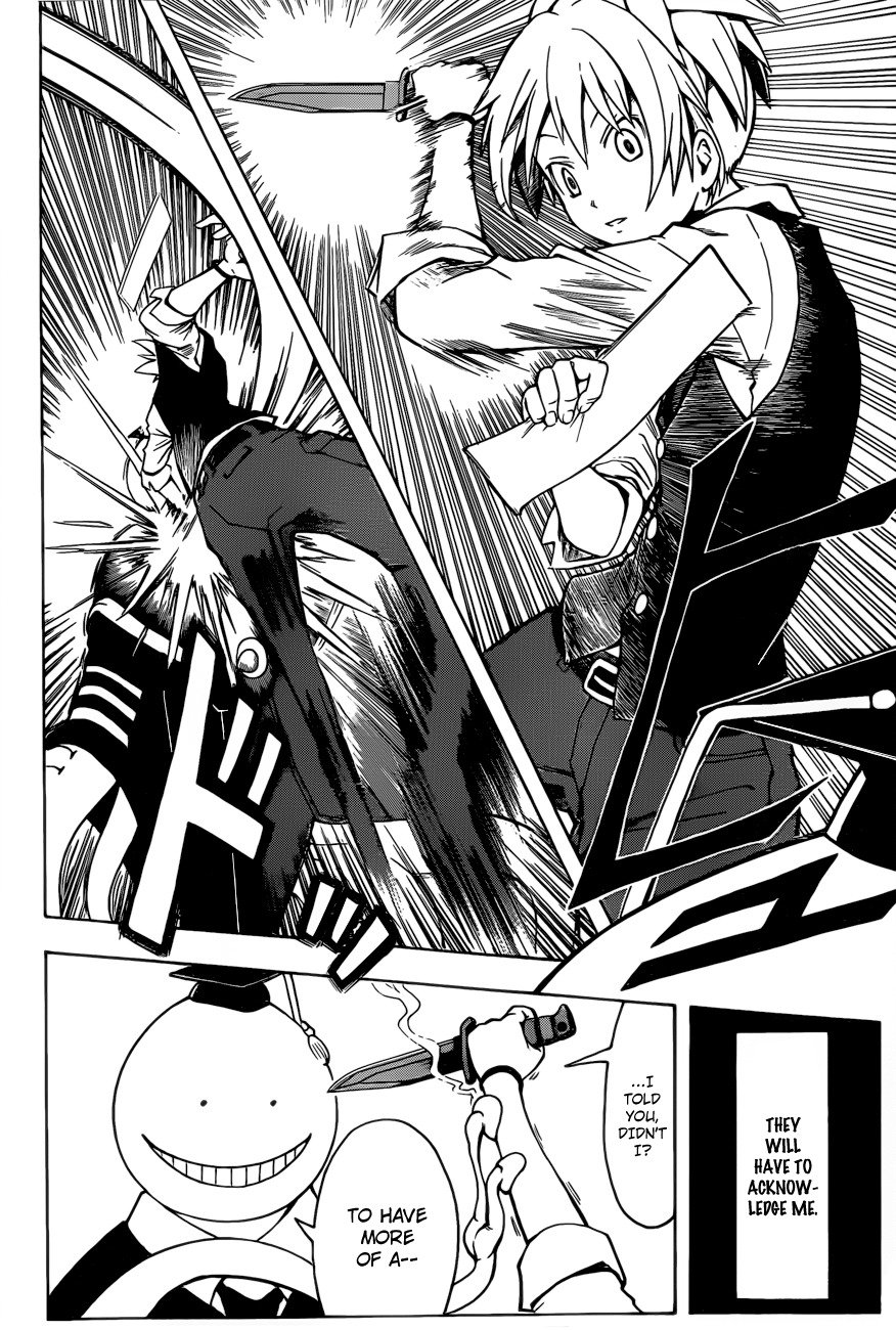 Ansatsu Kyoushitsu Chapter 1 page 34 - Chapter 1 : Assassination Time.