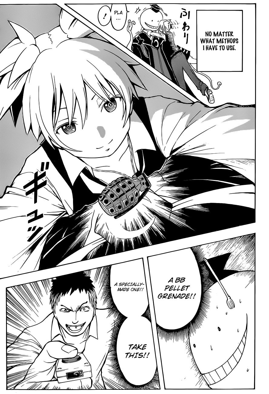 Ansatsu Kyoushitsu Chapter 1 page 35 - Chapter 1 : Assassination Time.