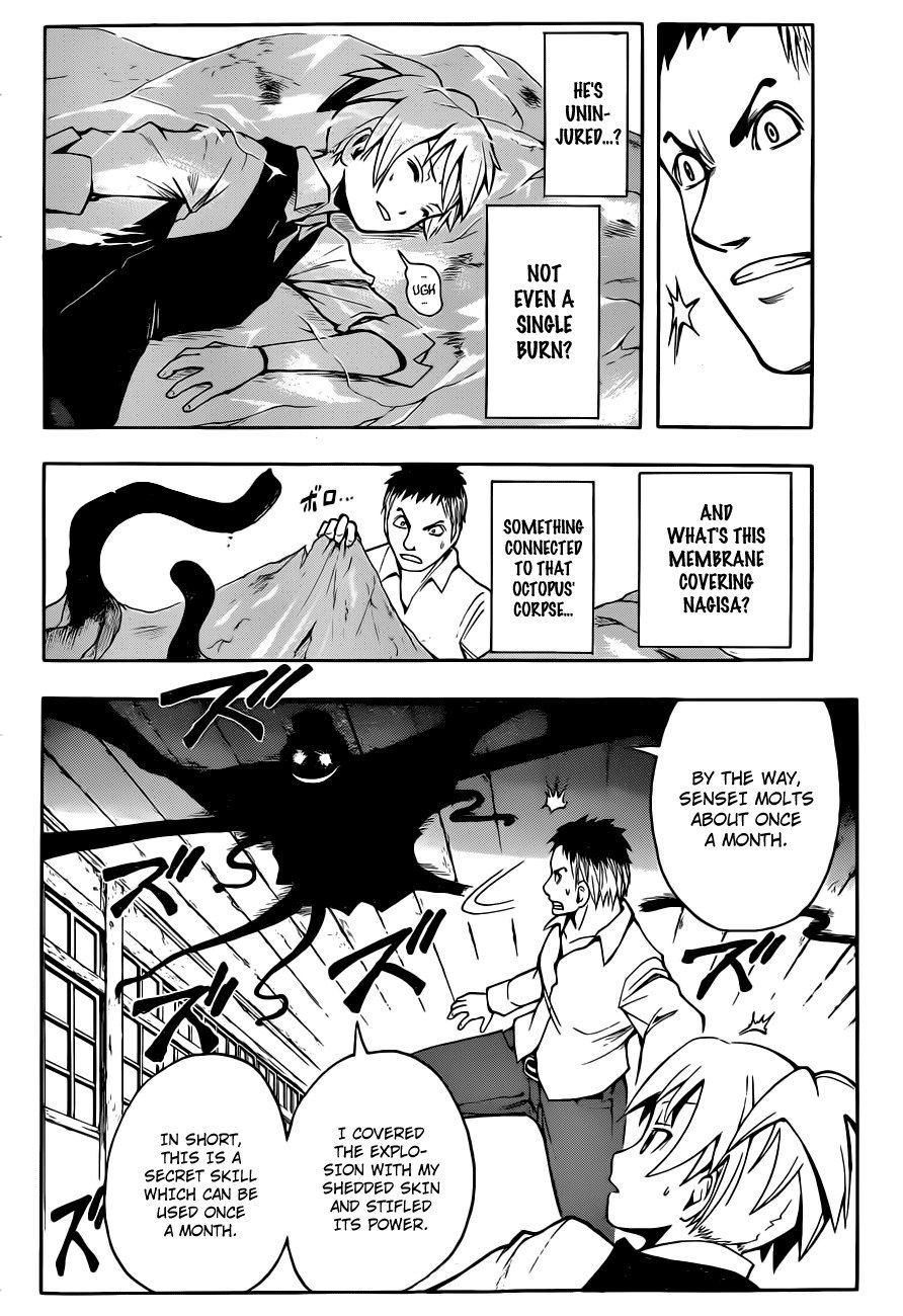 Ansatsu Kyoushitsu Chapter 1 page 38 - Chapter 1 : Assassination Time.