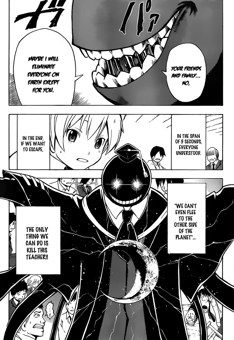 Ansatsu Kyoushitsu Chapter 1 page 42 - Chapter 1 : Assassination Time.