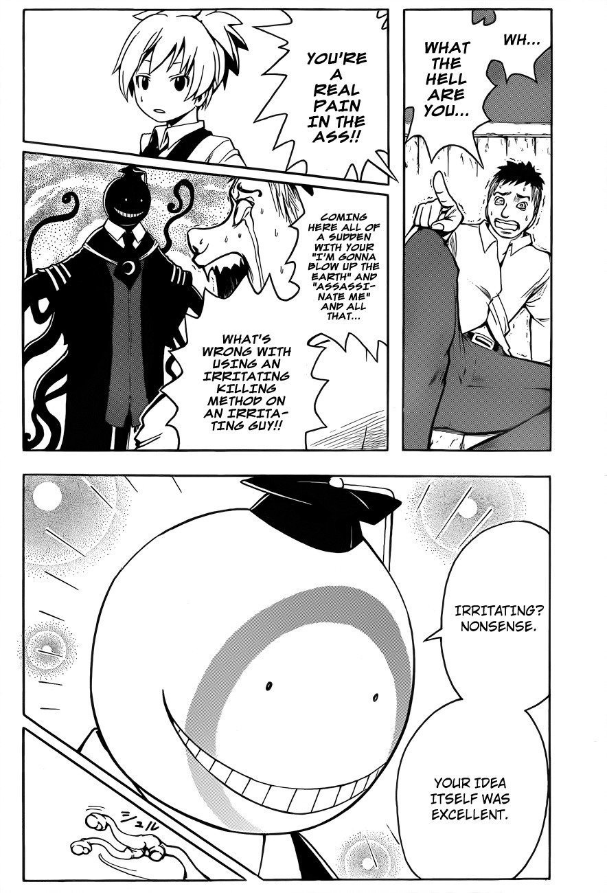 Ansatsu Kyoushitsu Chapter 1 page 43 - Chapter 1 : Assassination Time.