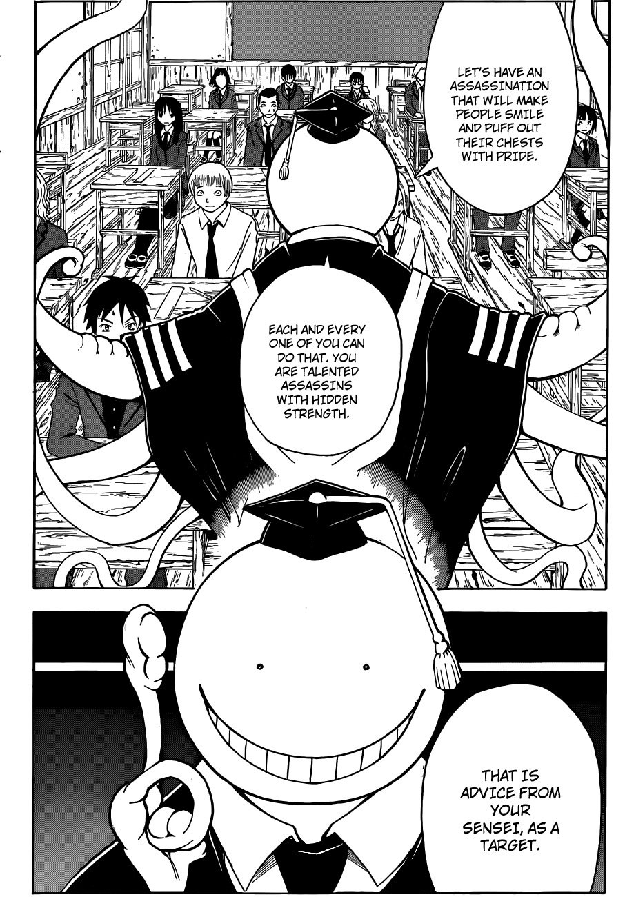 Ansatsu Kyoushitsu Chapter 1 page 45 - Chapter 1 : Assassination Time.