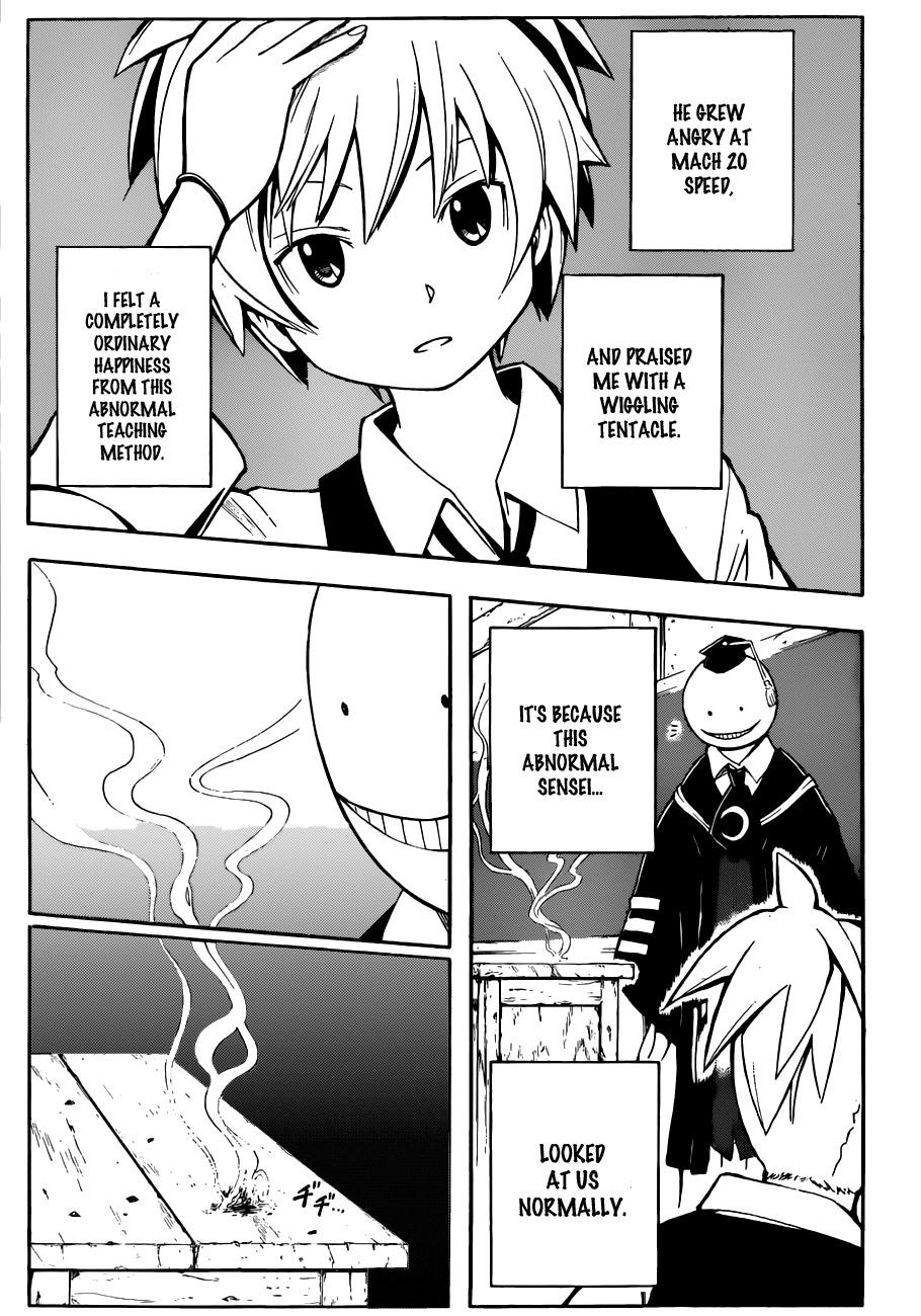 Ansatsu Kyoushitsu Chapter 1 page 46 - Chapter 1 : Assassination Time.