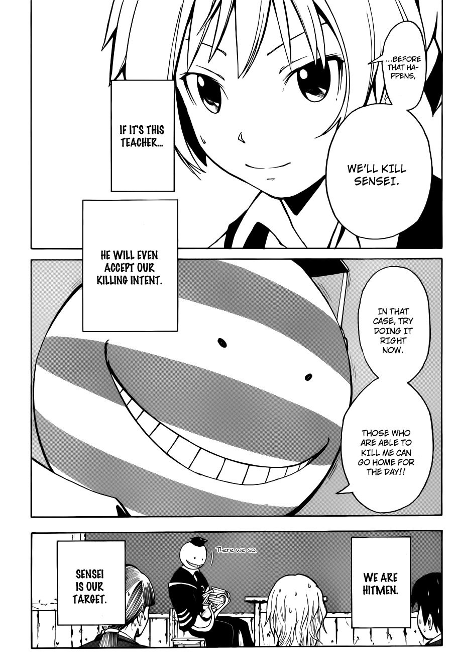 Ansatsu Kyoushitsu Chapter 1 page 49 - Chapter 1 : Assassination Time.