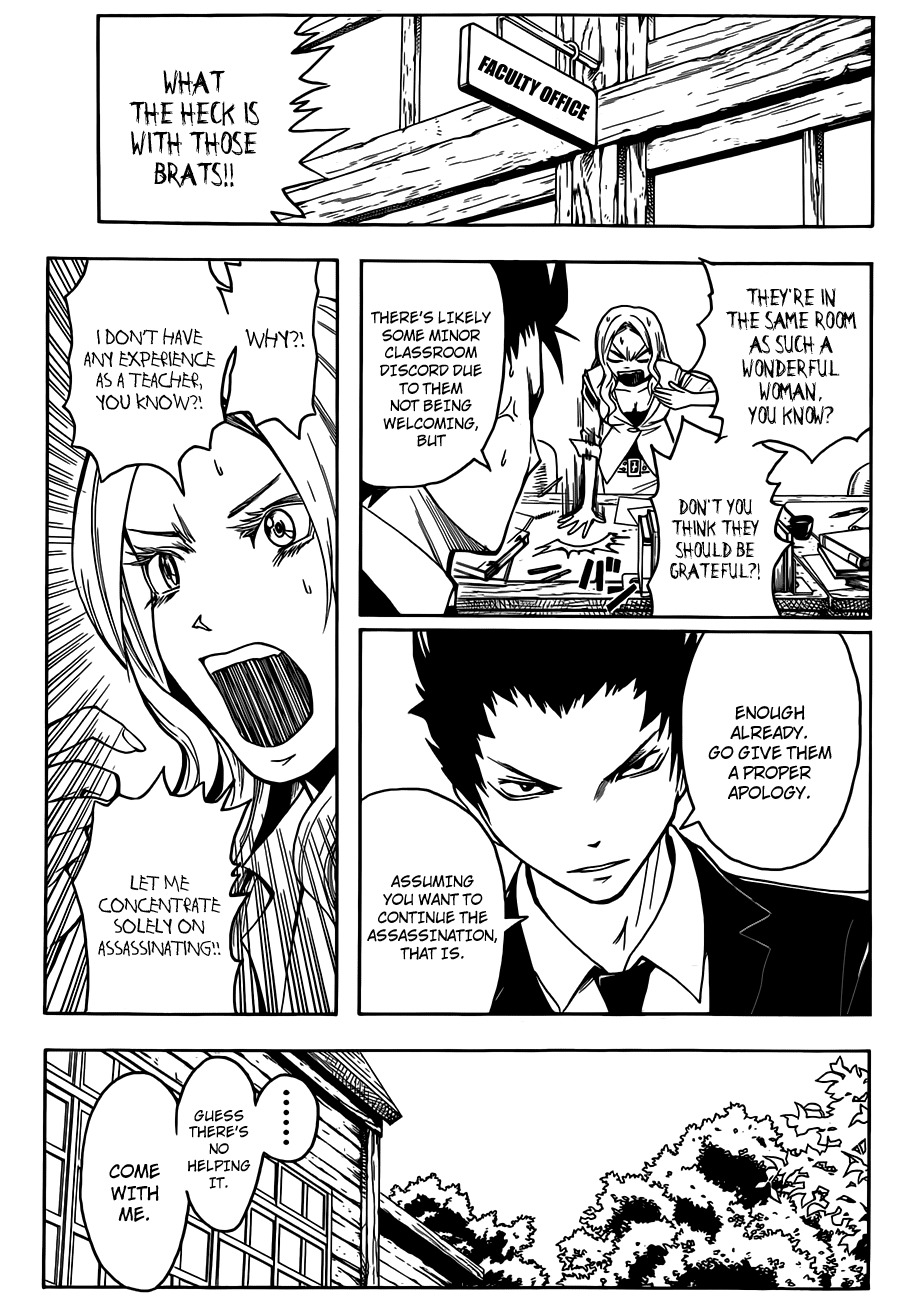 Ansatsu Kyoushitsu Chapter 10 page 8 - Chapter 10 : Pro Time
