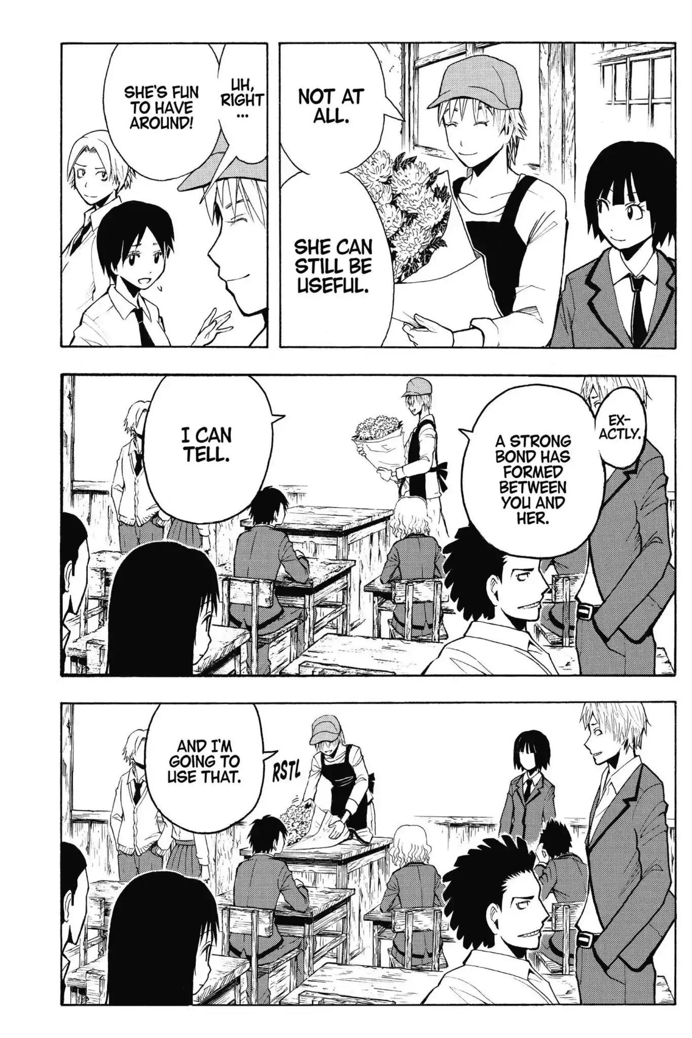 Ansatsu Kyoushitsu Chapter 100 page 10 - Chapter 100: Vol.12 CLASS 100: Time for the Grim Reaper