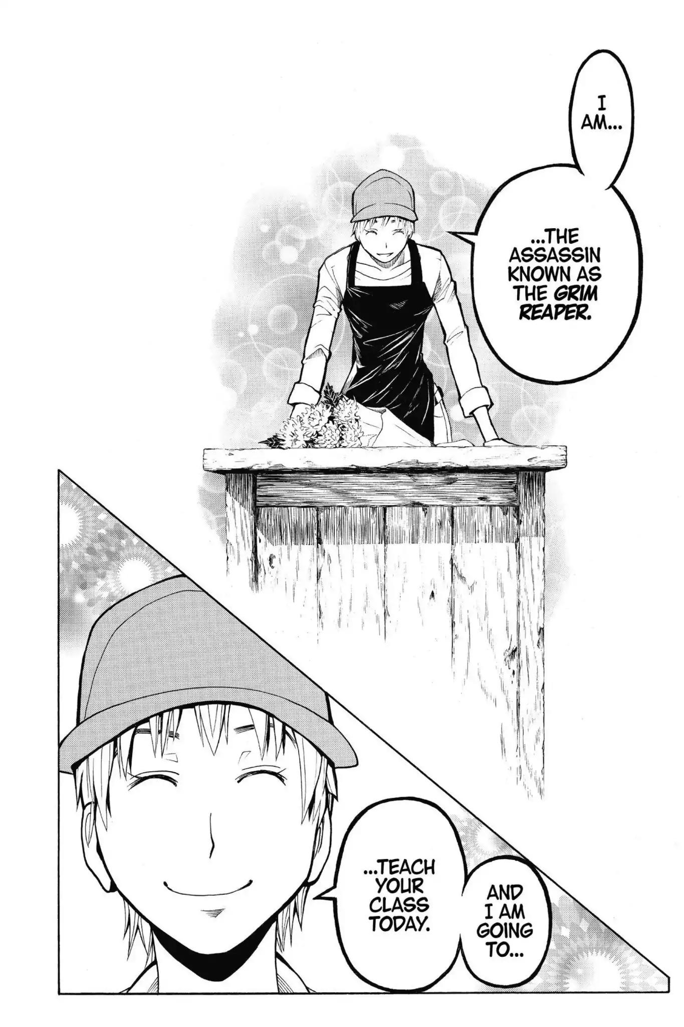 Ansatsu Kyoushitsu Chapter 100 page 12 - Chapter 100: Vol.12 CLASS 100: Time for the Grim Reaper