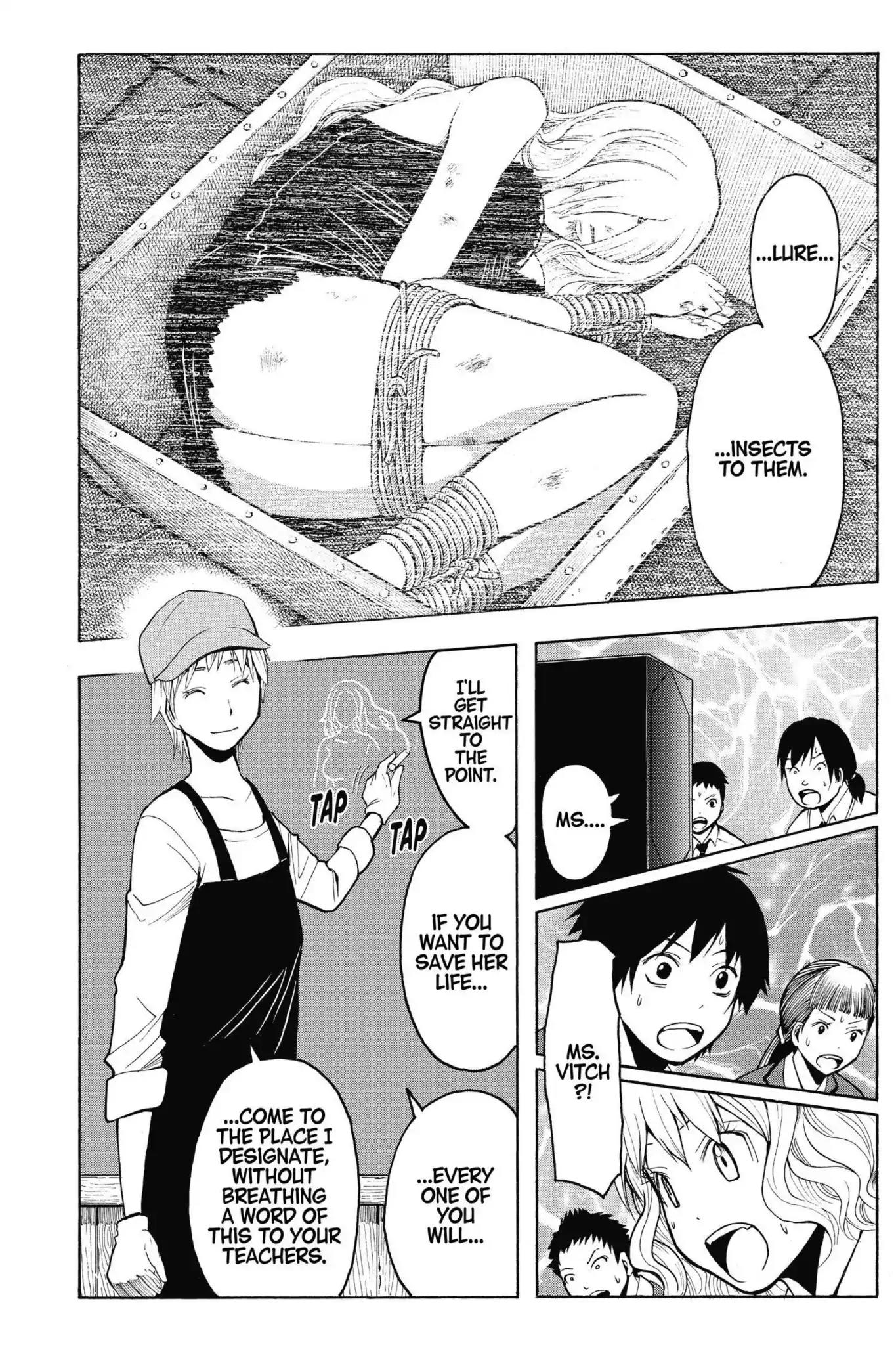 Ansatsu Kyoushitsu Chapter 100 page 14 - Chapter 100: Vol.12 CLASS 100: Time for the Grim Reaper