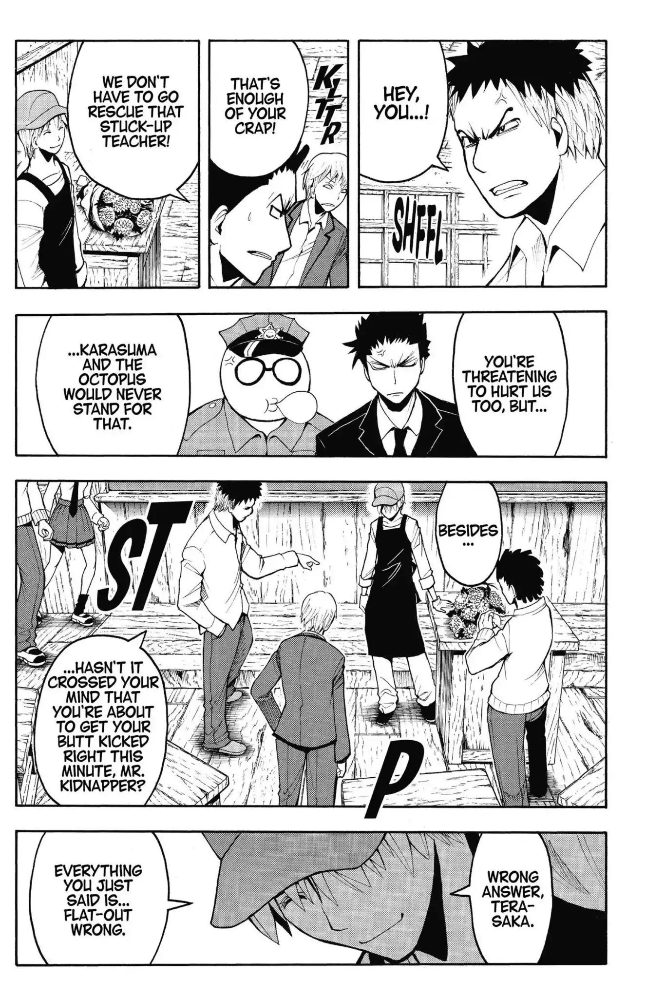 Ansatsu Kyoushitsu Chapter 100 page 17 - Chapter 100: Vol.12 CLASS 100: Time for the Grim Reaper