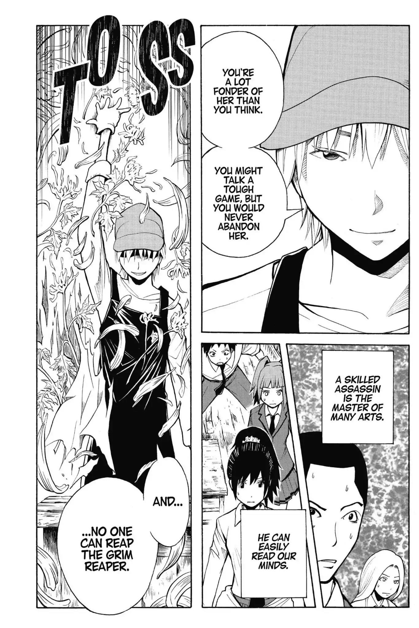 Ansatsu Kyoushitsu Chapter 100 page 18 - Chapter 100: Vol.12 CLASS 100: Time for the Grim Reaper