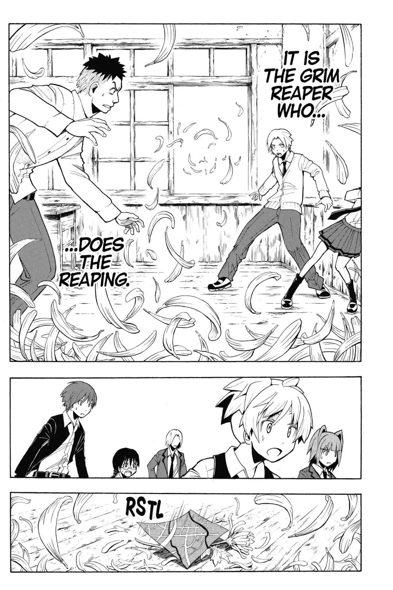 Ansatsu Kyoushitsu Chapter 100 page 19 - Chapter 100: Vol.12 CLASS 100: Time for the Grim Reaper