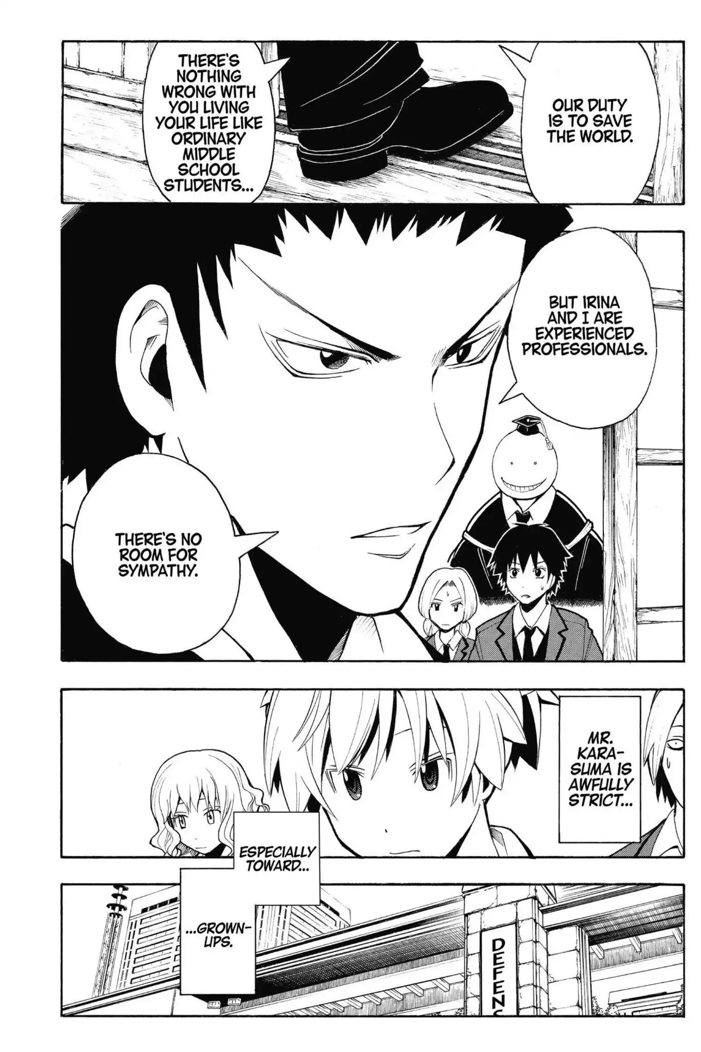 Ansatsu Kyoushitsu Chapter 100 page 2 - Chapter 100: Vol.12 CLASS 100: Time for the Grim Reaper