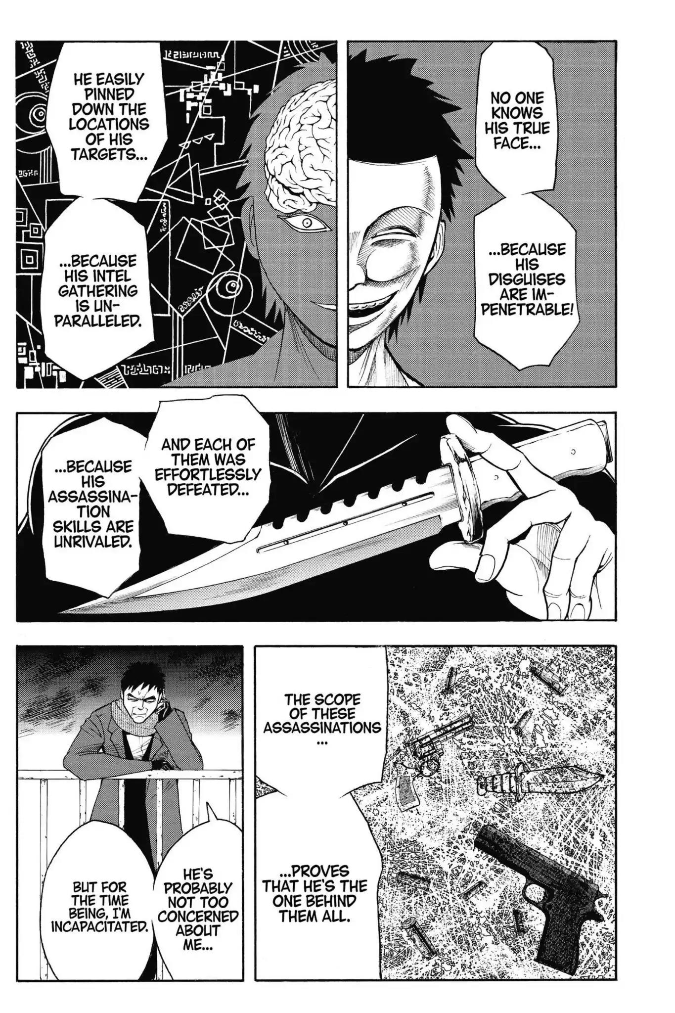 Ansatsu Kyoushitsu Chapter 100 page 7 - Chapter 100: Vol.12 CLASS 100: Time for the Grim Reaper
