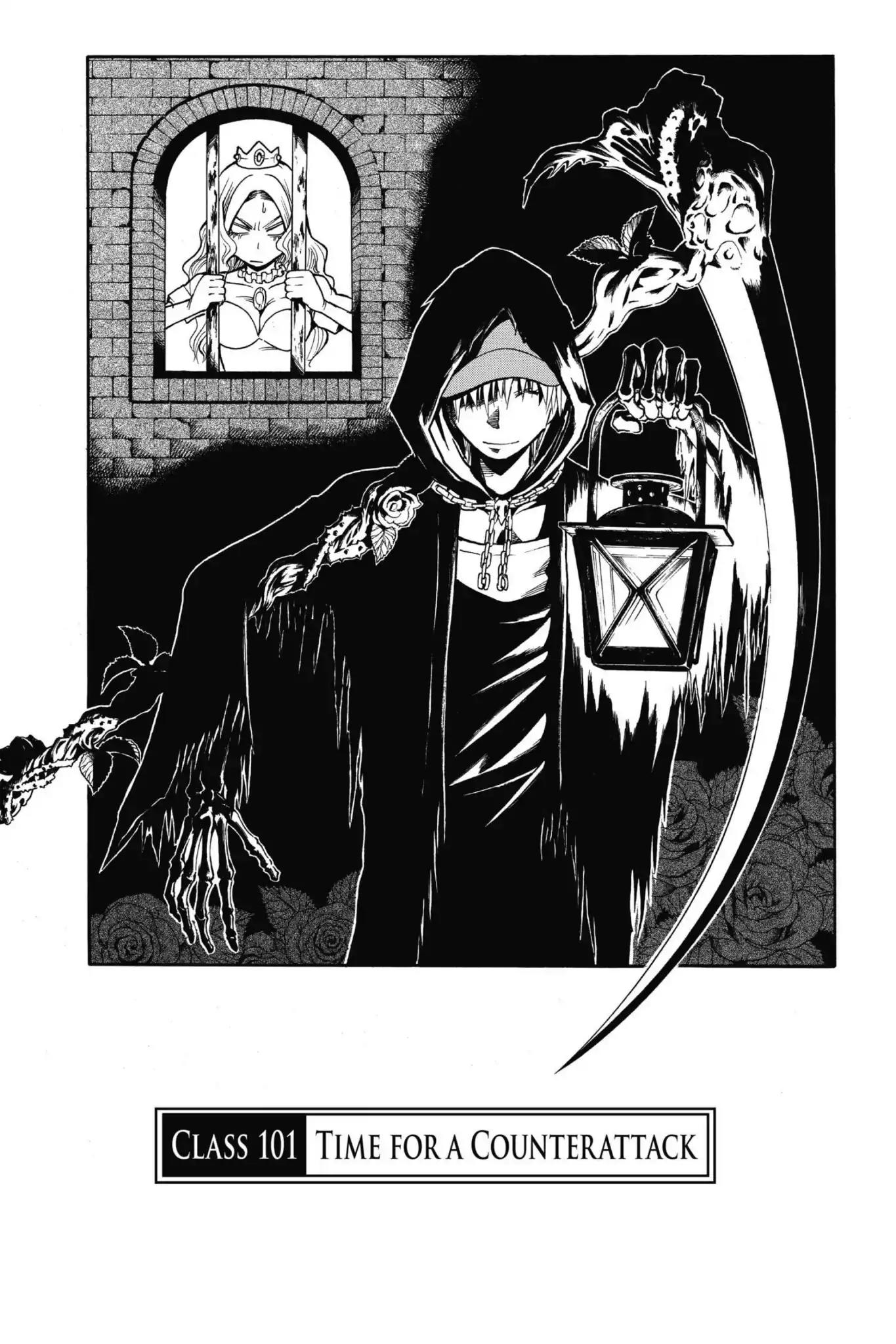 Ansatsu Kyoushitsu Chapter 101 page 1 - Chapter 101: Vol.12 CLASS 101: Time for a Counterattack